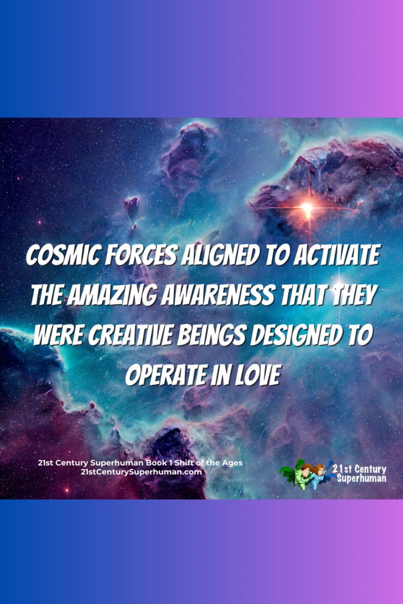 CaryKirastar's tweet image. Cosmic forces aligned and designed to operate in LOVE!
#CreateYourReality. #QuantumShift #AdventureCalling #createadventure