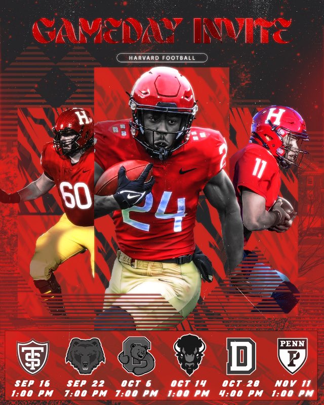 Thank you <a href="/HarvardFootball/">Harvard Football</a> for the game day invite! <a href="/Crim_Recruiting/">Harvard FB Recruiting</a>