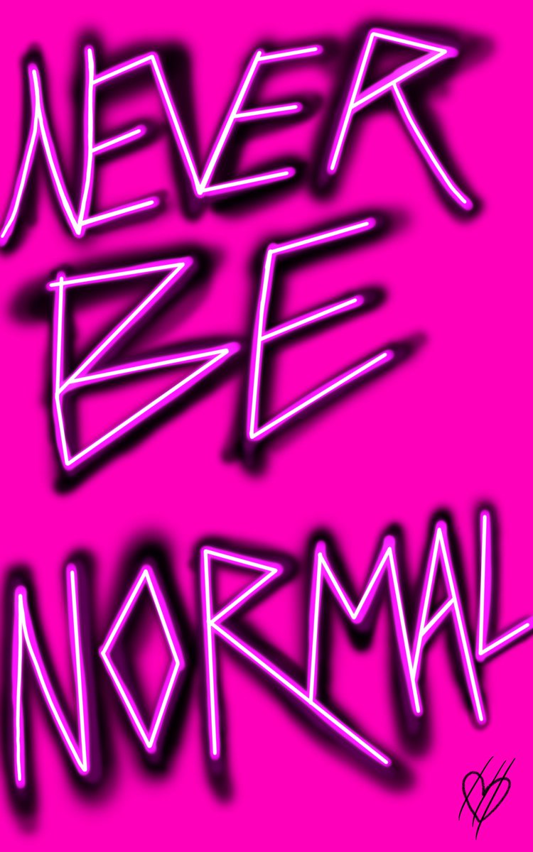 CristelizF's tweet photo. It's has been a while since I drew something. This is a shout out to the haters in your life, for telling you to change and to be normal... well, I say this๐๐ป๐๐ป๐๐ป
#BeYourself #NeverChange #BeYou #NEVERBENORMAL #myartwork #nomoreableism https://t.co/8IDvmiFhZA