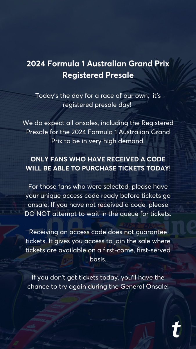 Ticketmaster AU tweet media