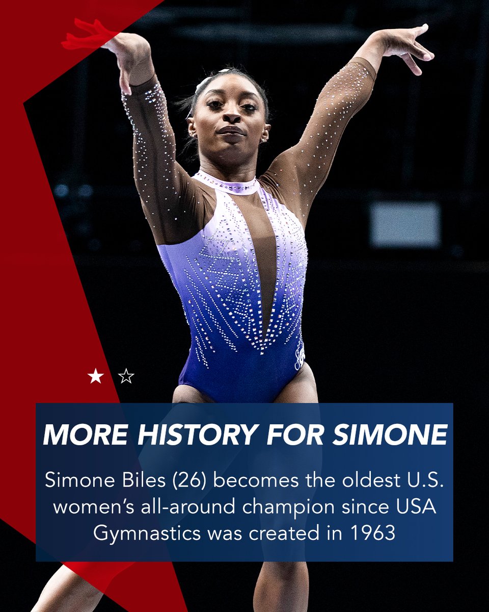 It's a historic day for Simone Biles. #XfinityChamps