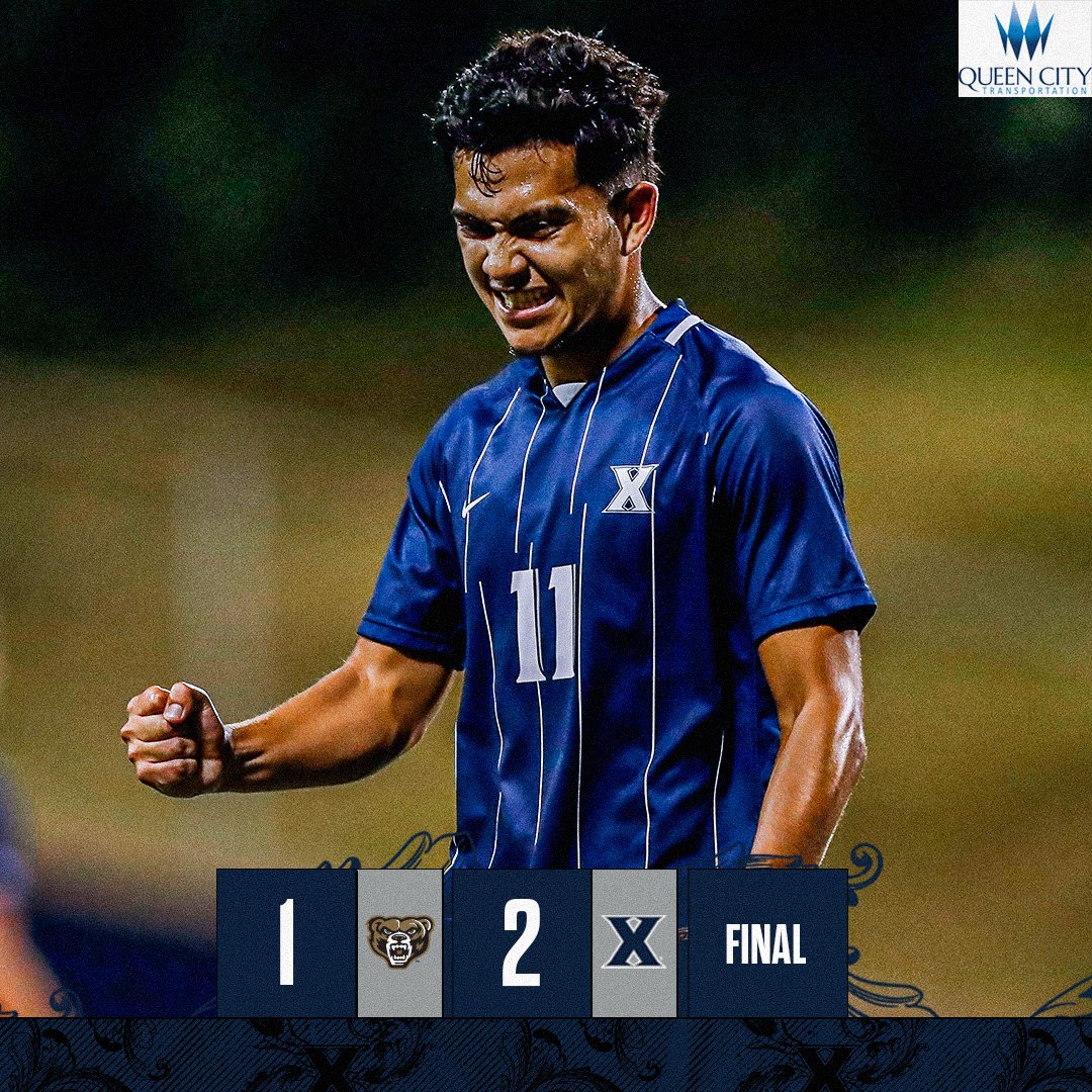 Xavier remains unbeaten on the year with a 2-1 win over Oakland! #LetsGoX