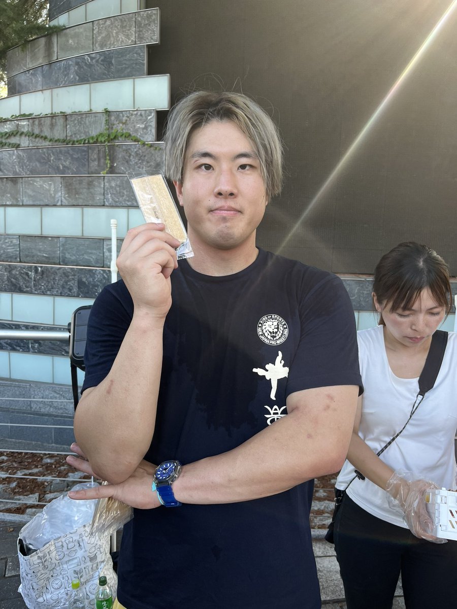 seikoboo53's tweet photo. まだ浮かれ気分で空を飛べそうですw
選手達に生きる活力いただきました。
今日から生まれ変わった気持ちで仕事頑張るぞー(ただいま仕事中)!!
#長瀞大冒険 
#棚様
#海野翔太 https://t.co/4VjRvaWq5W