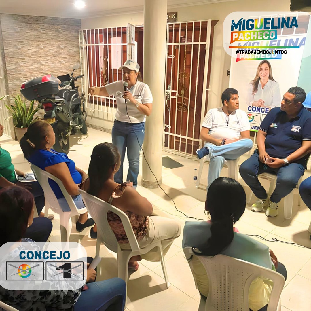 miguelinapach's tweet photo. Seguimos #trabajandojuntos❤️ 
@miguelinapach
.
De manera incansable recorriendo todos los rincones de nuestra ciudad con nuestro equipo #candidatoedil #localidad2 @raulpenarandaoficial y nuestra futura #diputada @mariacharrispizarro
.
Dispuestos a #servirles  a nuestra #ciudad https://t.co/sVuqhzLvcq