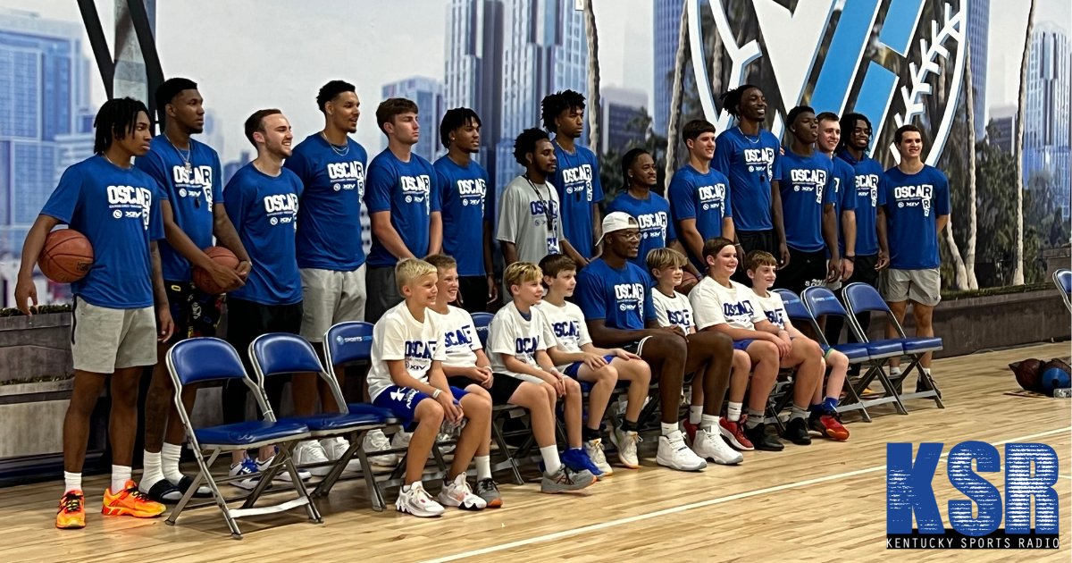 UKFanaticsOnly's tweet photo. Oscar Tshiebwe sells out first youth camp in Lexington https://t.co/6NPfep5jms https://t.co/JK5aR98yzh