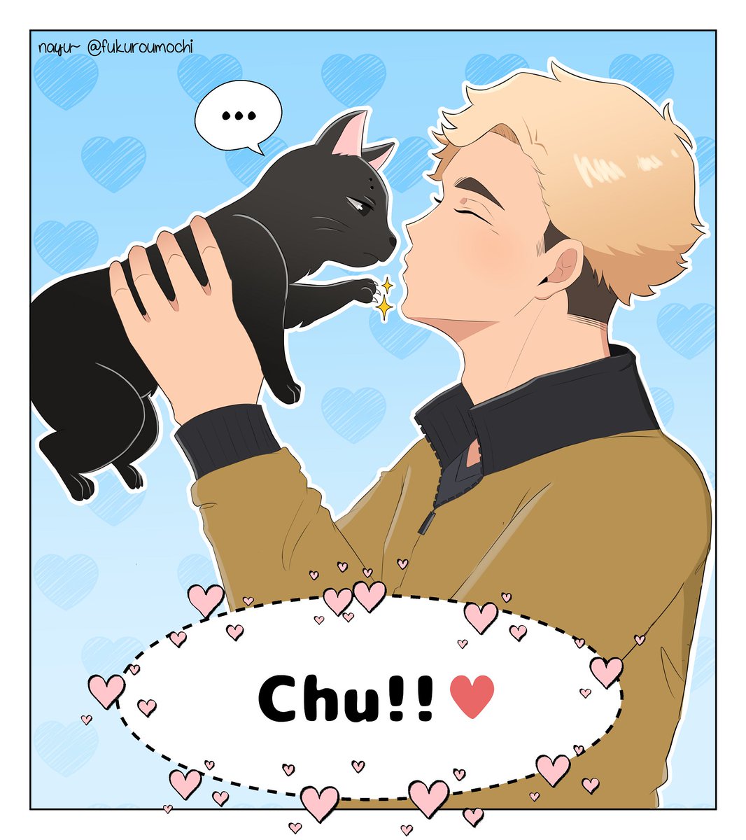 fukuroumochi's tweet photo. #kittyomiweekend Animal Transformation, Shapeshifting 🐈‍⬛💕

Imagine Atsumu's surprise when the cute kitty he found suddenly transformed into the prettiest guy he's ever seen 😌✨

#sakuatsu #skts https://t.co/dLpehVFGst