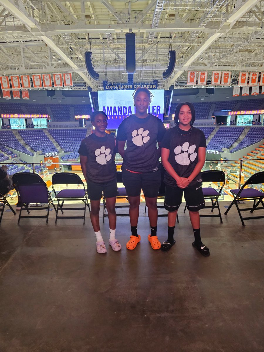 LtoR:P.Rosser,J.Crenshaw,C.Strong this weekend at Clemson's Camp. #2026 #Weainthardtofind