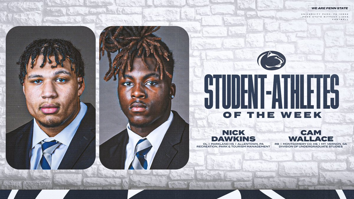 S/o to <a href="/TheNickDawkins/">Nick Dawkins</a> &amp; @CameronWallac1, our Student-Athletes of the Week 📚👏

#WeAre