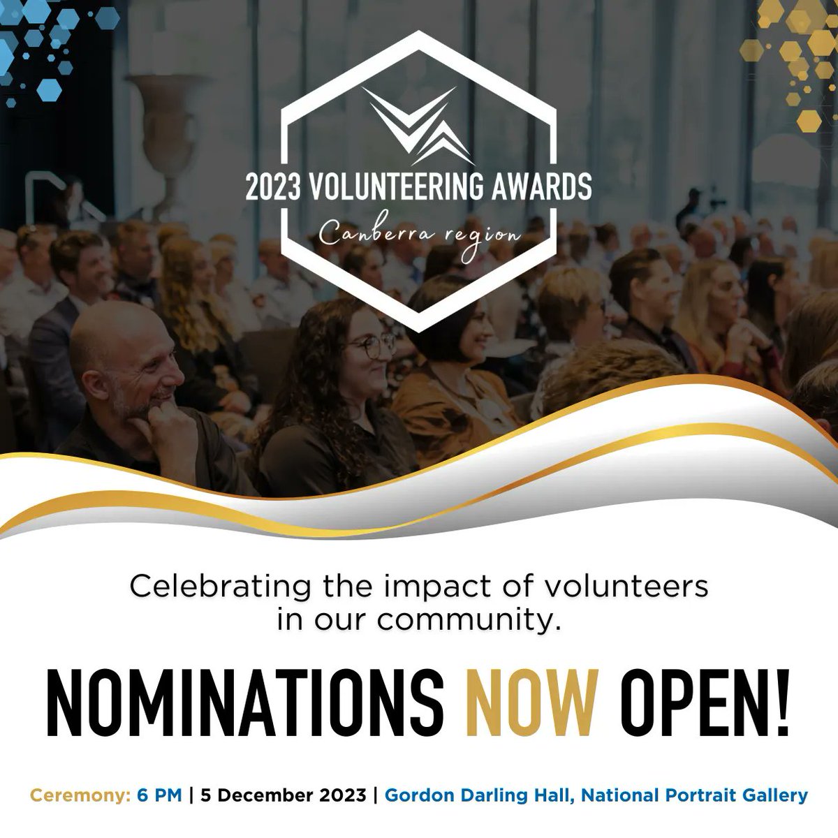 Do you know a volunteer or a team who has made a significant impact in the community and should be recognised for their work? The nominations for the Volunteering Awards, Canberra region are now open! Submit your nominations now at: buff.ly/3OS9rQC.
