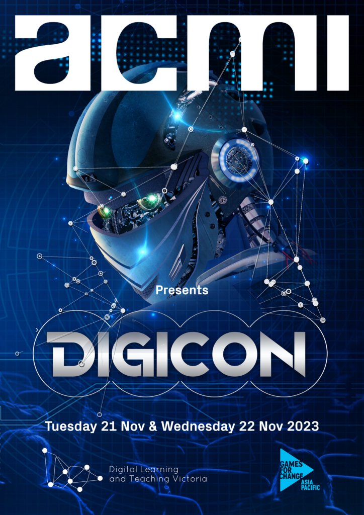 ACMI Education (@acmi_education) on Twitter photo #DigiCon23 is here (21/11 & 22/11) to advance & share innovative knowledge of videogames & emerging technologies in edu, health, civics + society.
Be part of the movement - 1 & 2 day passes available. Find out more: acmi.net.au/education/scho… <a href="/DLTVictoria/">Digital Learning and Teaching Victoria (DLTV)</a> #DigiCon23 is here (21/11 & 22/11) to advance & share innovative knowledge of videogames & emerging technologies in edu, health, civics + society.
Be part of the movement - 1 & 2 day passes available. Find out more: acmi.net.au/education/scho… <a href="/DLTVictoria/">Digital Learning and Teaching Victoria (DLTV)</a>