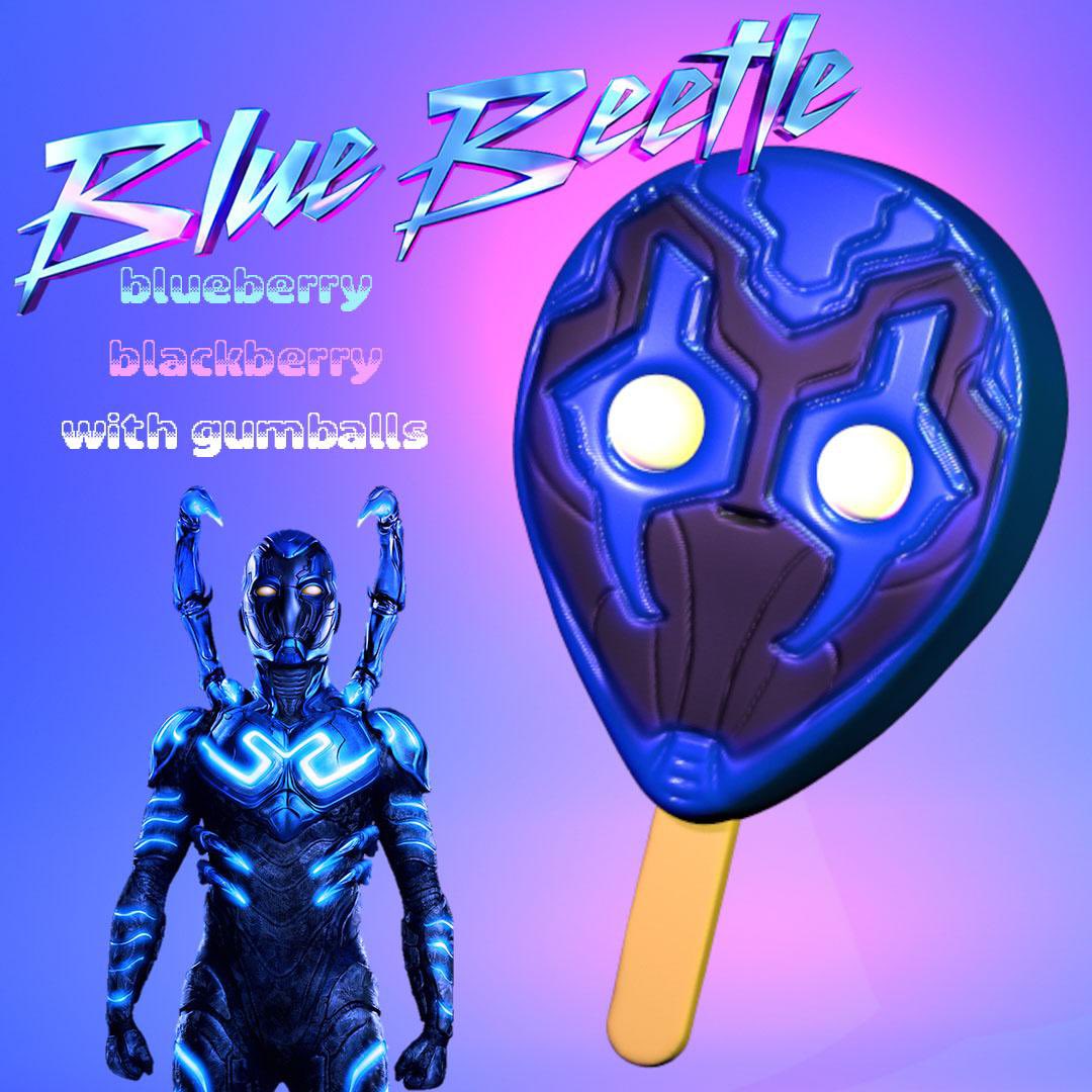 imakewebs_'s tweet photo. #BlueBeetle Popsicle.  I made on nomad sculpt and adobe photoshop 😊💙 the movie was amazing ✨ #BlueBeetleMovie #3dart #Photoshop #popsicle #3D https://t.co/FWIBQDs1os