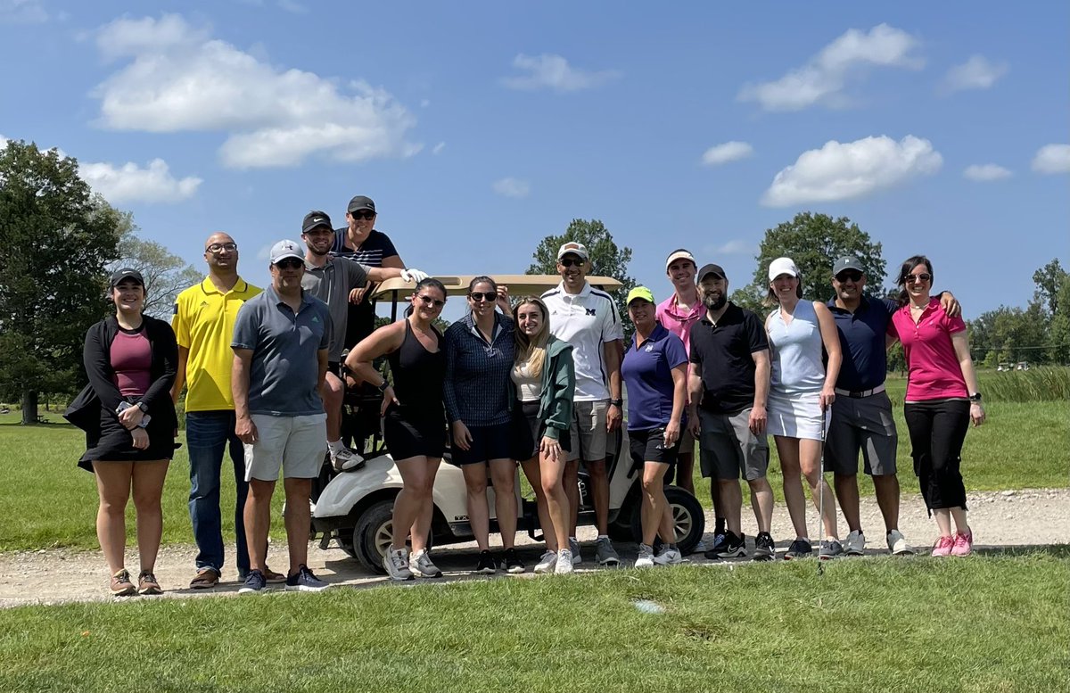 Enjoyed a beautiful day in Cleveland with #CleClinicCancer #radonc department golf outing! Some of us getting ready for #ASTRO23 ⛳️