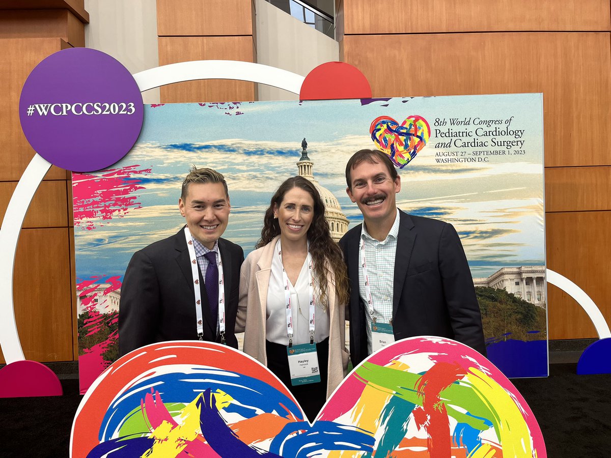 I always love a Michigan #PedsCards fellows reunion! Only half the crew made it to World Congress in DC this year #WCPCCS2023 <a href="/HayleyHancock20/">Hayley Hancock</a> <a href="/8thWCPCCS2023/">WCPCCS2023</a>