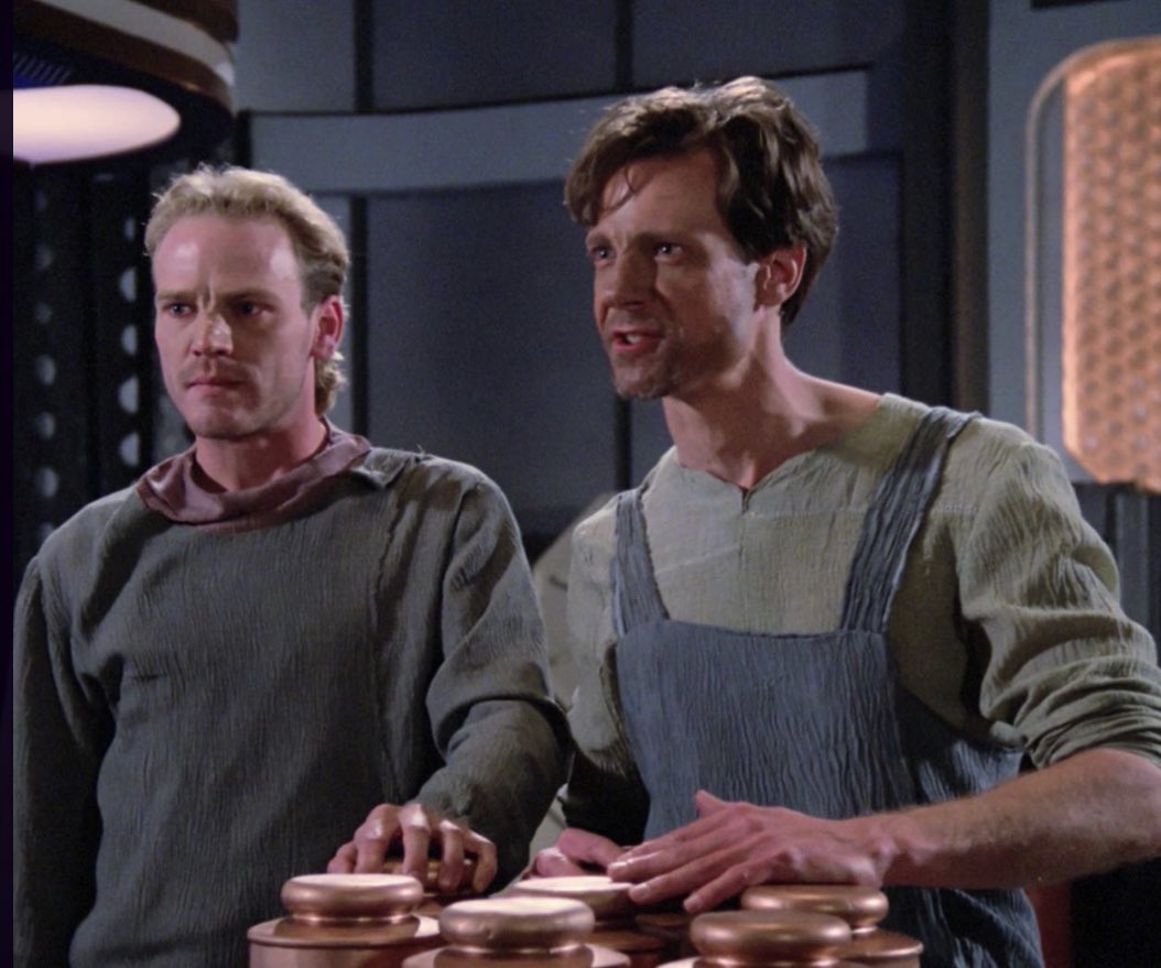 MadonnaOTS's tweet image. In 1 Hour - you’ve heard of Happy Fun Ball, are you ready for ANGRY RAVE JARS?
TNG S1.ep22 - Symbiosis
with @TOSSatNight and @Str4ng3L0ve
Twitter | Discord | 8 pm Pacific
Paramount + , or wherever you Trek🖖🏻
#TNGSunNight #TOSSatNight 
#HappyFunBall