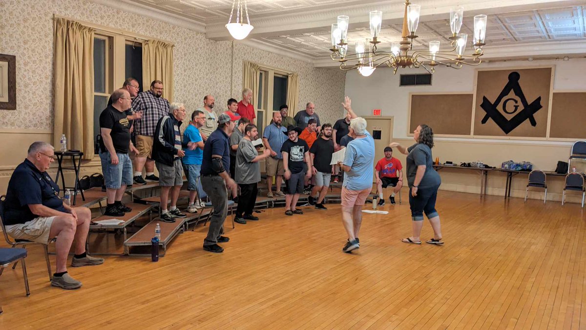 HC_Chorus's tweet photo. What an incredible weekend of coaching with our dear friend and mentor, Rick Taylor!  Two days of heart and hard work was just exactly what we needed and we are so grateful for the laughter, inspiration, and expertise! ❤️🎶💈 https://t.co/cZf6y2DZRA