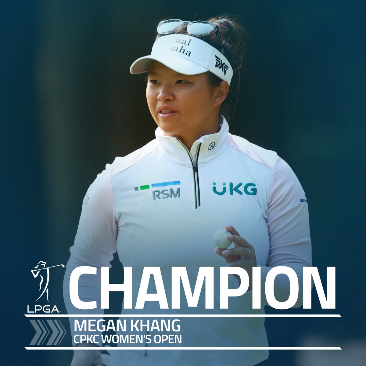 Welcome to the LPGA Tour winner’s circle! 🏆

Megan Khang wins the 2023 CPKC Women’s Open!