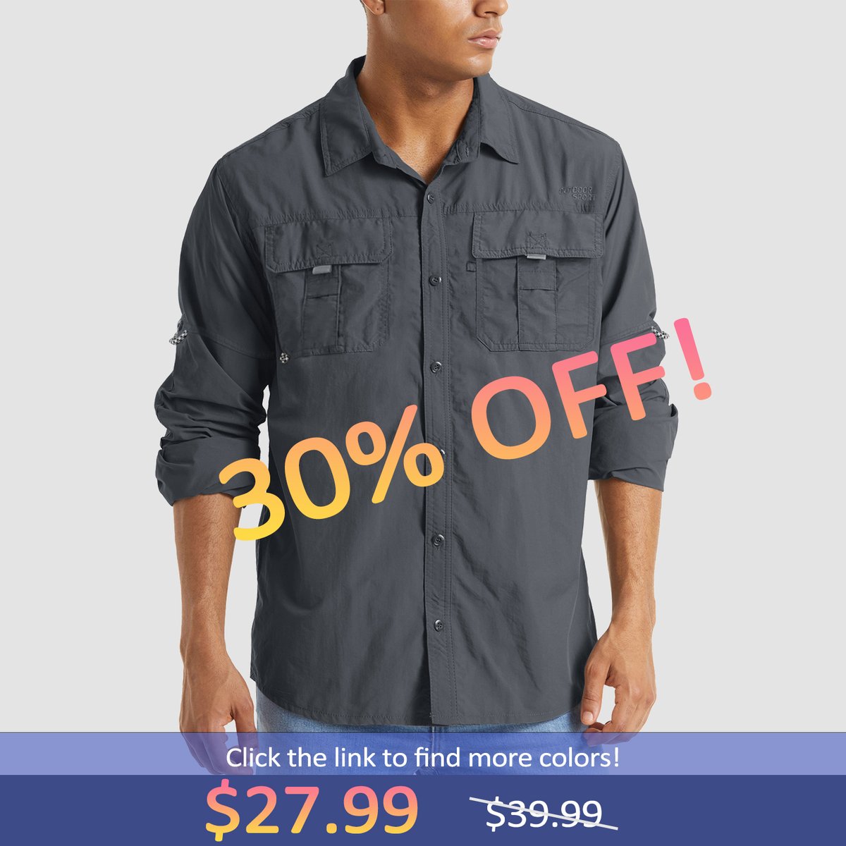 Men's Shirts for Hiking, Fishing, Work Don't miss the big discount!!! Get the shirt now! sourl.cn/ydwyDw #menshirt #hikingshirt #fishingshirt #magcomsen #discount #Sales