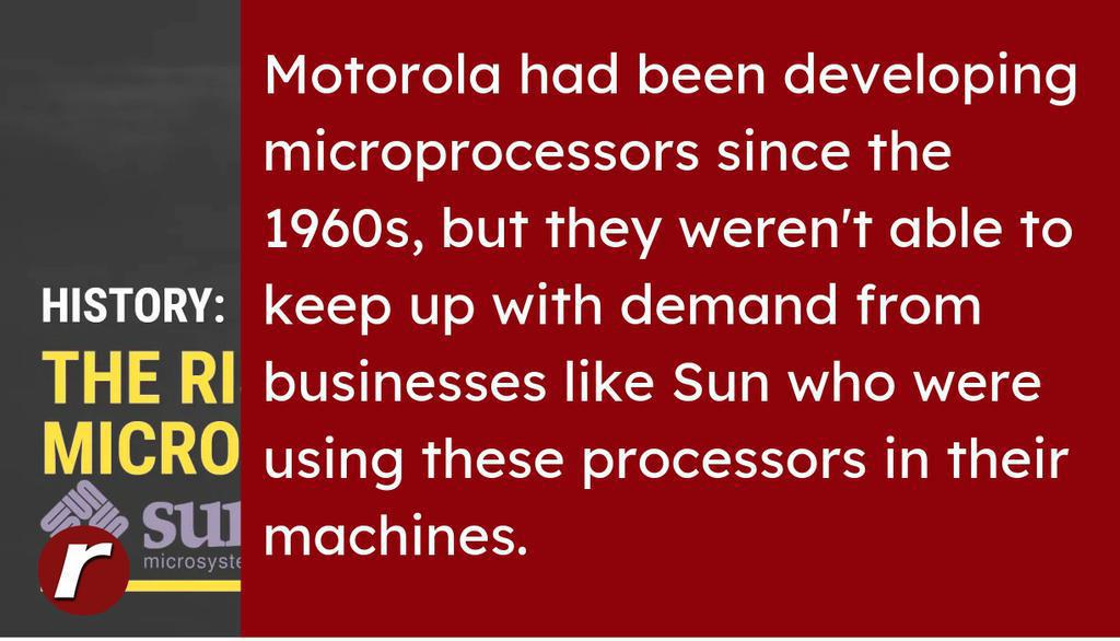 ruhanirabin's tweet image. We&apos;ll look at Sun&apos;s story and see how their innovations in distributed computing technology led to their success, and how their partnership with Motorola ultimately failed them.

Read more 👉 lttr.ai/AEVaQ

#RevolutionaryTechnology #Technologies