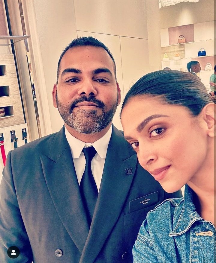 Deepika Padukone FC on X: [PIC] Deepika Padukone for the Louis