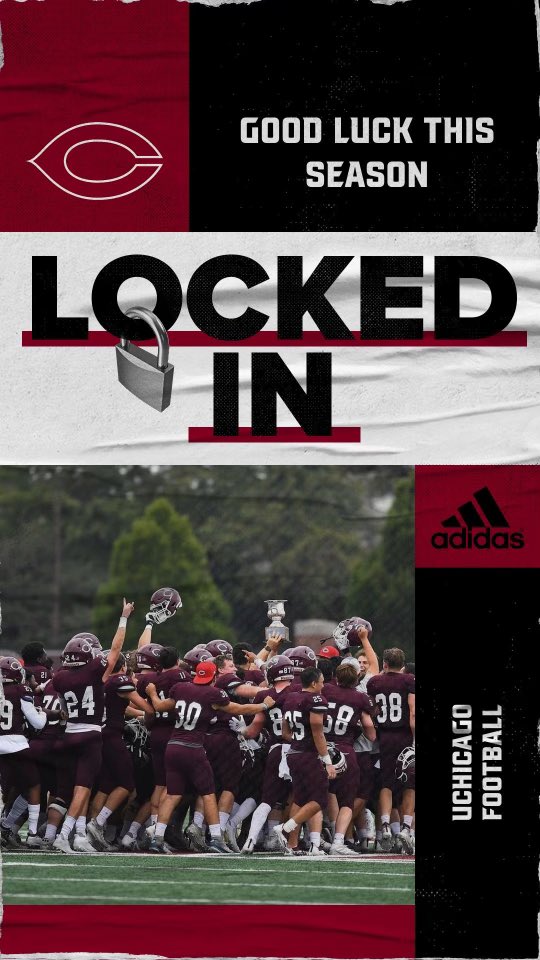 Thanks for the wishes @Coach_TaylorUC! <a href="/UChicagoFB/">UChicago Football</a>