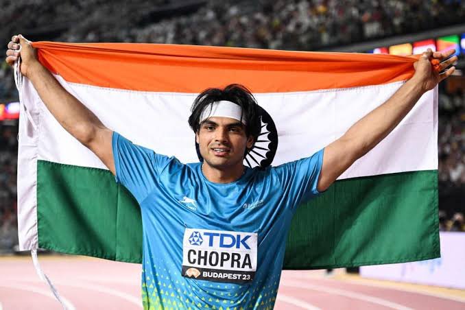 Congratulations to the champ!!!@Neeraj_chopra1 You have made the whole country proud again!!! #GOLD #JavelinThrow