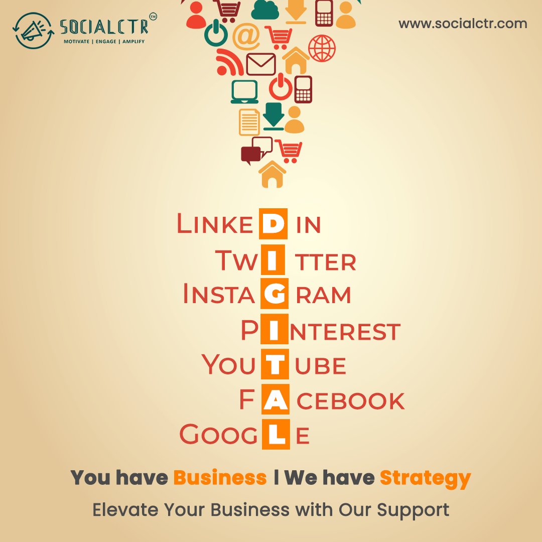 You have a business, and we have a Strategy, Elevate Your Business with Our Support Digital marketing has become an essential component of any modern business strategy

#digitalmarketing #digitalmarketinglife #seo #seoexpert #seoservices #smmservices #contentservices #socialctr