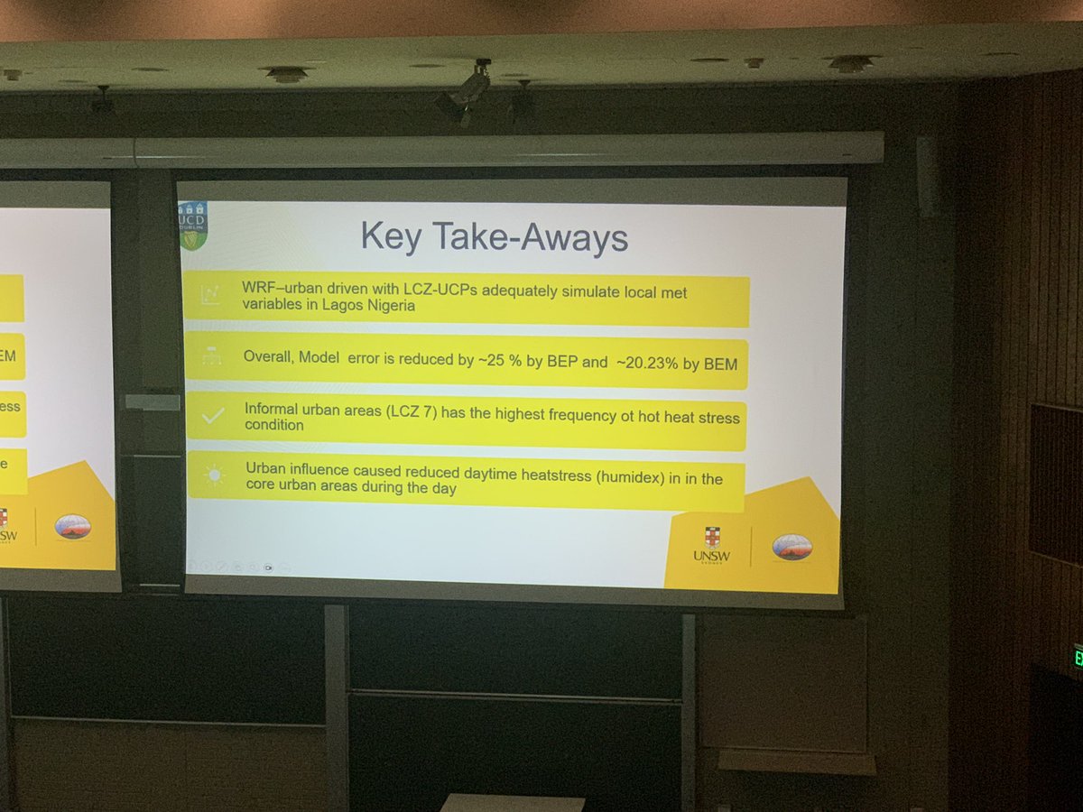 tobimorak's tweet photo. Proud of this work presented by my PhD student @phemiobe8 evaluating UCMs in WRF for UHI and heat stress analysis over Lagos Nigeria #ICUC11Sydney . We now have a better understanding of heat stress pattern and dynamics of the city.
@ludi_org @followlasg https://t.co/p3uOyLC52F