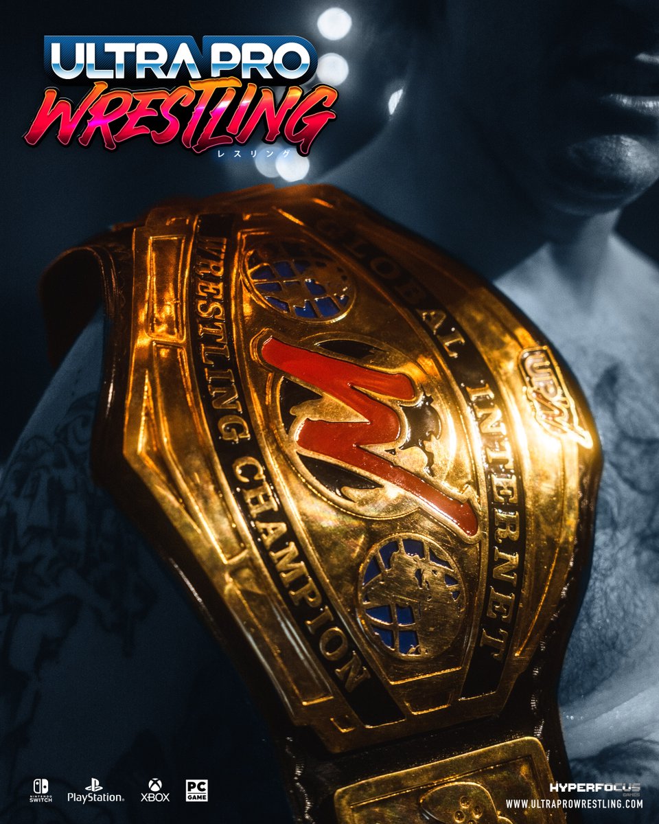 upwvideogame's tweet photo. Say, that's a nice belt.
#AEWAllIn
#UPWShowcase https://t.co/64bWuJTOJI