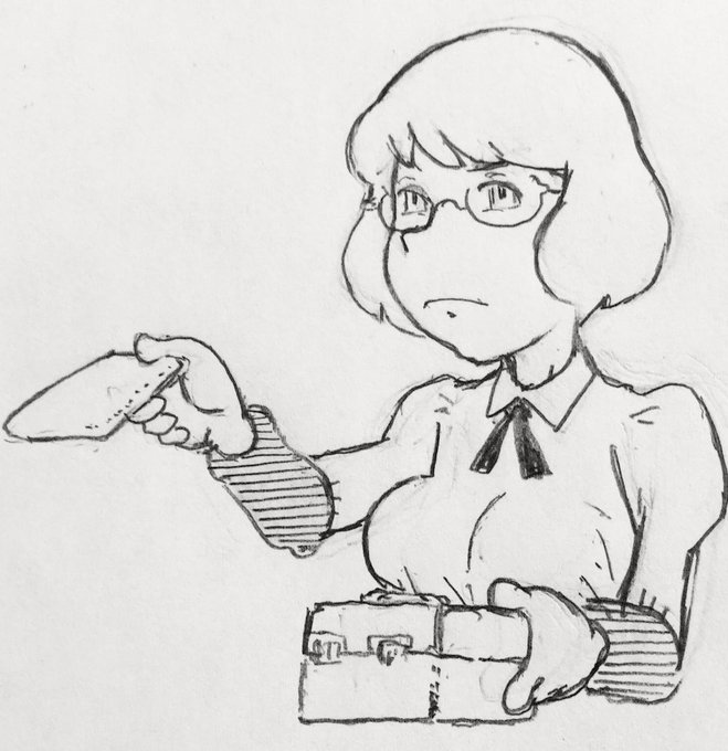 『変なことに使わねえで貯金しなこの月給ドロボーめ』、と言いながら給料袋を配る経理クラリス 