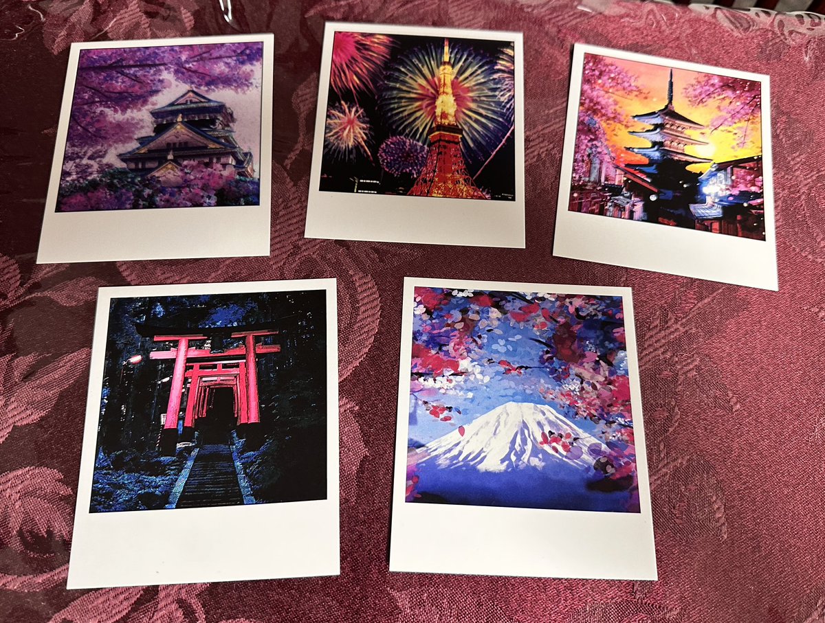 <a href="/Curoie/">Curoie</a> got a few of your Japan Polaroid collection at FanExpo! These will be an amazing addition to my collection!