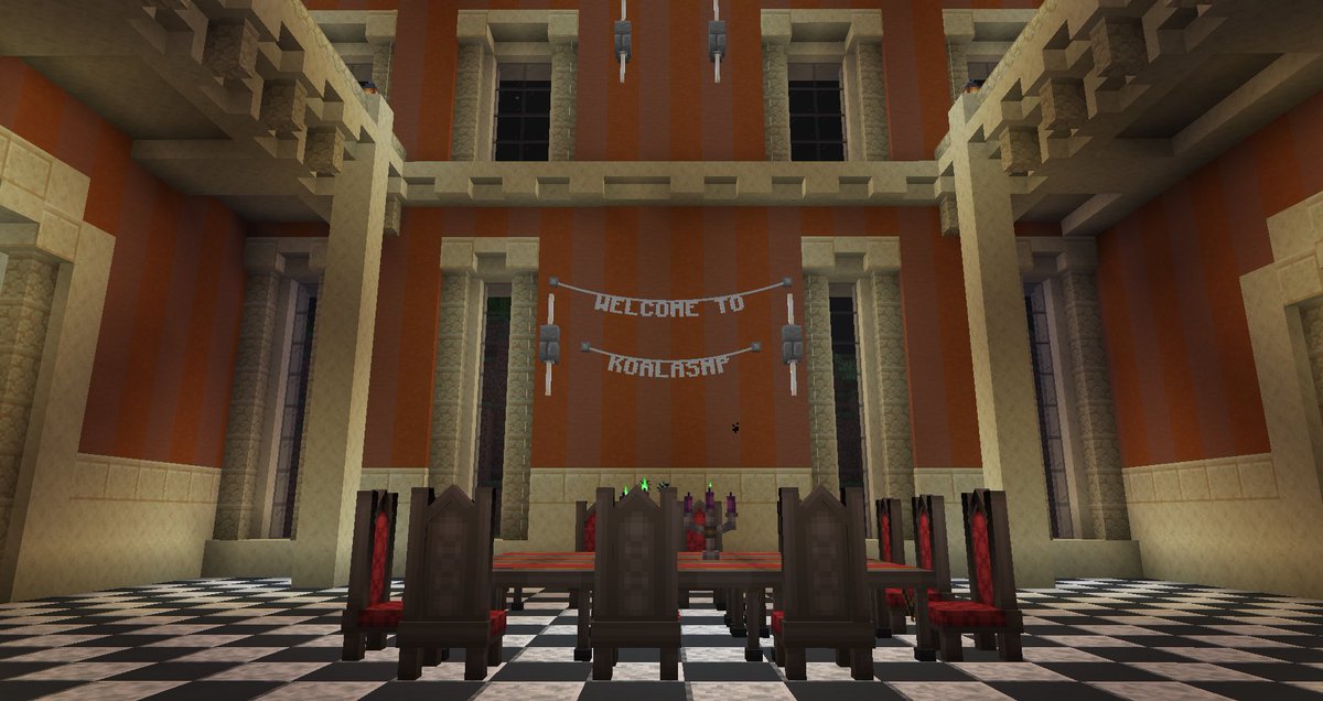 thekoalasmp's tweet photo. Our Town Hall!!
Built by: @KoalaIsMissing 
Based off of Hermitcraft Season 6 Town Hall https://t.co/RiHc5bZ3KD
