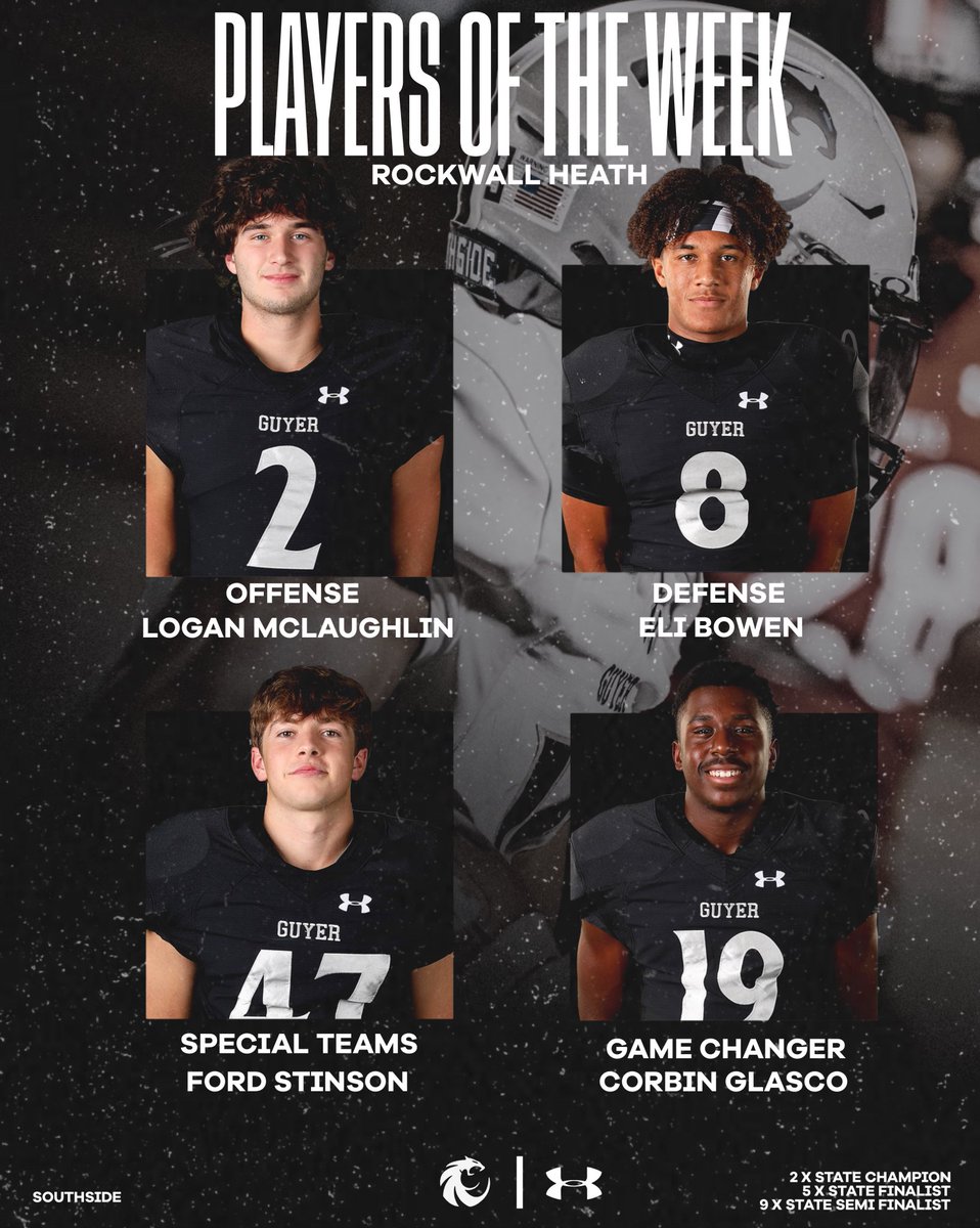 DentonGuyer_FB's tweet photo. 𝐖𝐞𝐞𝐤 𝟏 𝐏𝐥𝐚𝐲𝐞𝐫𝐬 𝐨𝐟 𝐭𝐡𝐞 𝐖𝐞𝐞𝐤

#Southside | #DifferentBreed https://t.co/eqvabyrgy3