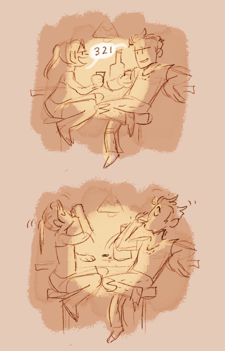 roadkillsunday's tweet image. sneaking late night shots in s7 🥂❤️‍🩹 #spuffy #btvs