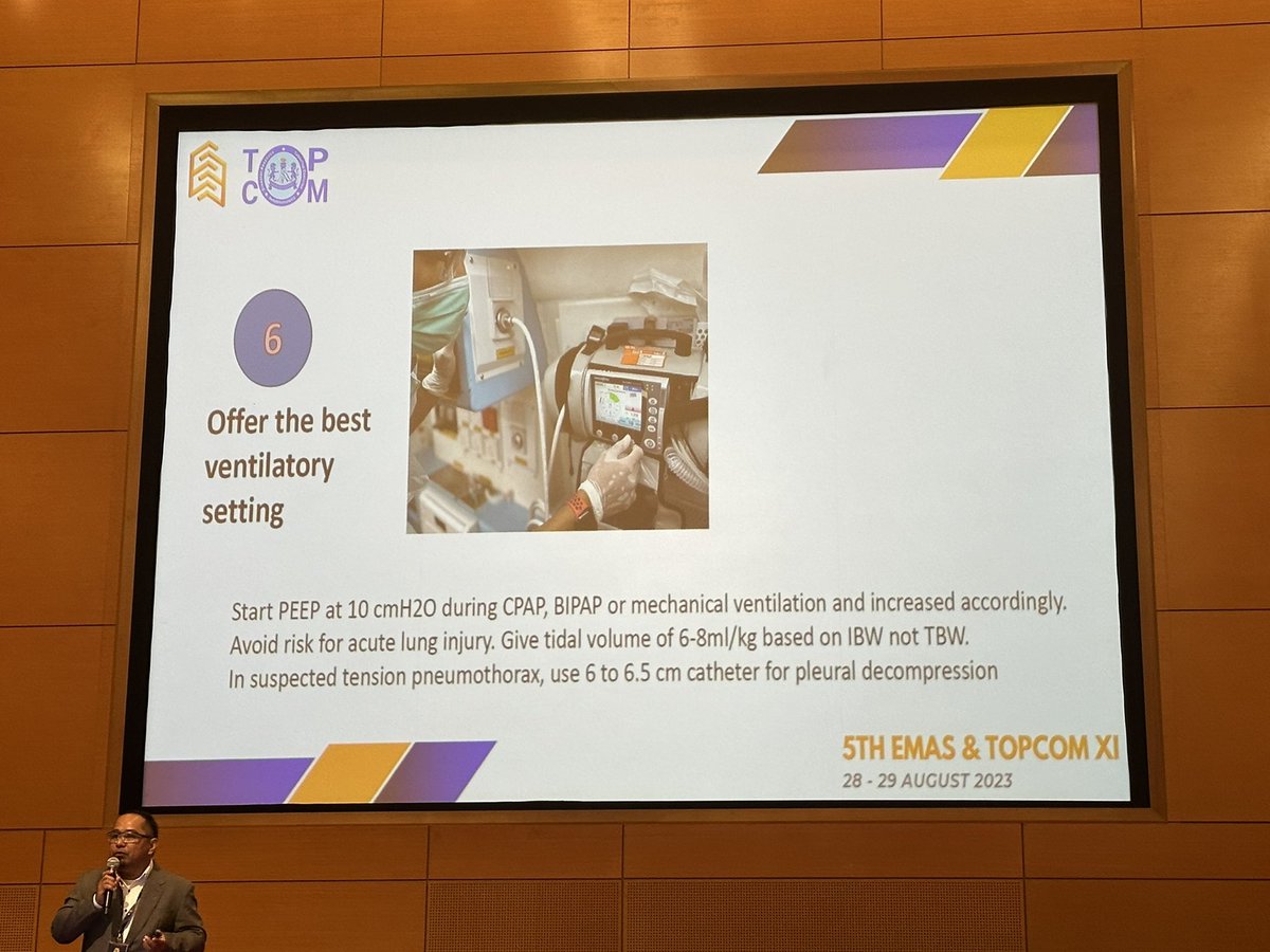 aaron_lai's tweet photo. Ventilator Tidal Volume for bariatric patients are based on Ideal Body Weight. 

Careful with drug dosing in bariatric patients - no weight considerations, IBW or TBW. 

#prehospitalchallenges #emergencymedicine #EMAS2023 https://t.co/l8rLmDBr4f