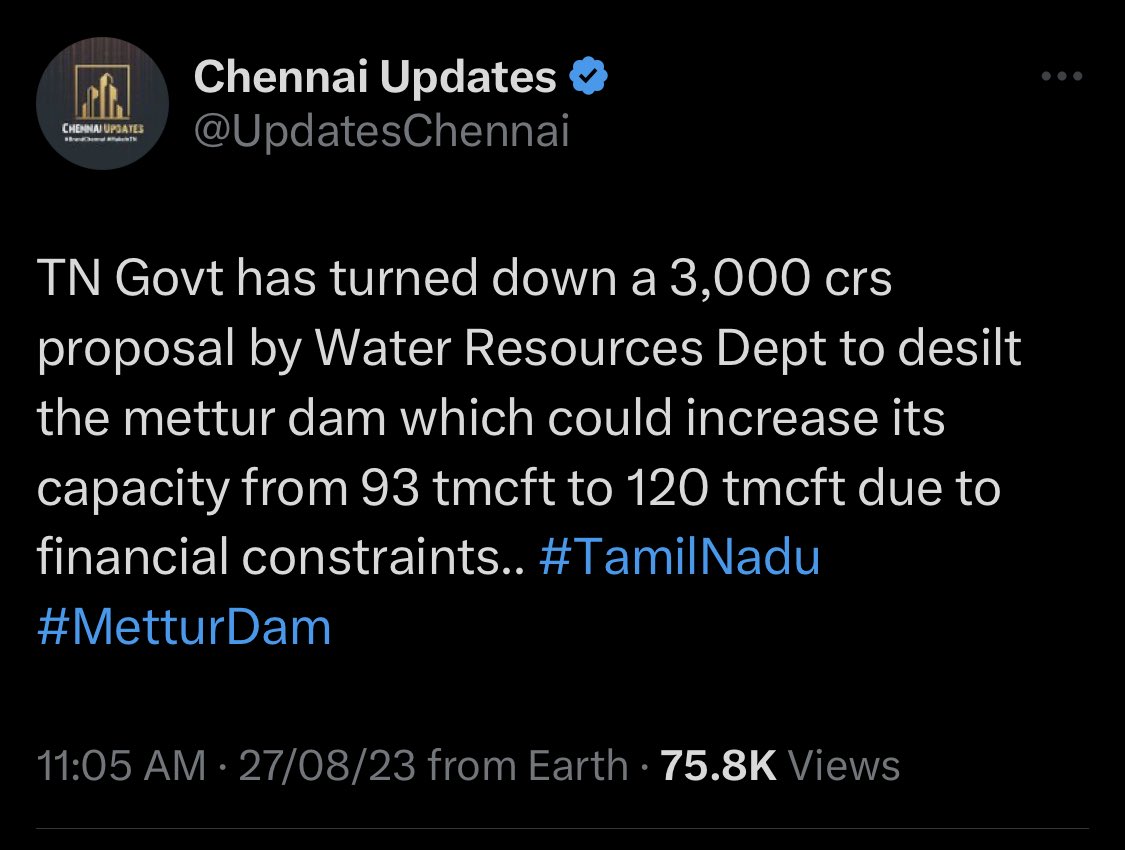 indhavaainko's tweet photo. What political freebies can do the state!

Important to note that Rs 30,000 Crores was allegedly looted within a year by son and son in law as per #PTRTapes https://t.co/8nWGy8ZB1l