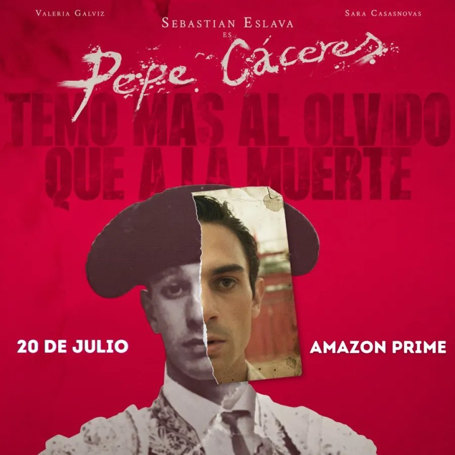 Hoy después de vario días a la espera, por fin pude ver <a href="/PepeCaceres/">Pepe Cáceres (Temo más al olvido que a la muerte)</a> La Película! Gran obra <a href="/eslavasebastian/">Sebastian Eslava</a> Viéndola por <a href="/PrimeVideo/">Prime Video</a> Olé!!!