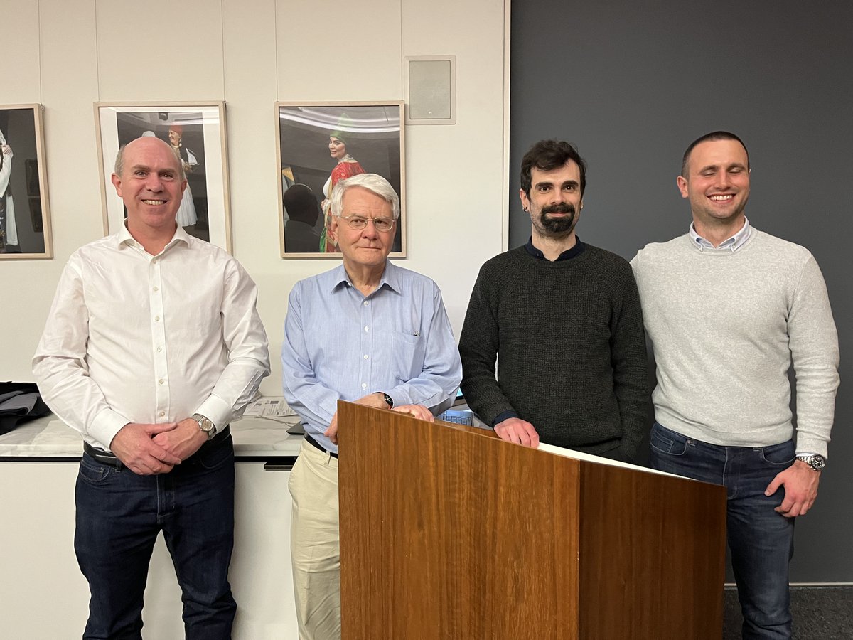 Our students were the stars ⭐️⭐️⭐️at the Australian Research on Ancient Greek Language MQ-USyd conference last Friday– Mark Matic, Emmanuel Roumanis and Samuel Wessels - Trevor Evans is looking pretty proud! <a href="/mq_dha/">Macquarie University History and Archaeology</a> <a href="/TrevorEvans55/">Trevor Evans</a>  Next stop Oxford (where Sam already is)! 😀👏