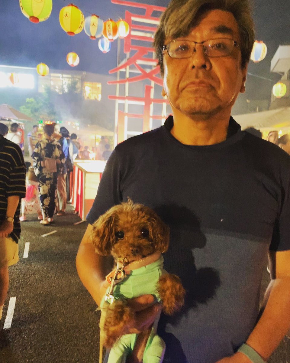 kuruminikaido's tweet photo. 下北沢ボーナストラック夏市！
#bonustrack #ボーナストラック #夏まつり #トイプードル #ティーカッププードル https://t.co/9AeFYULThc