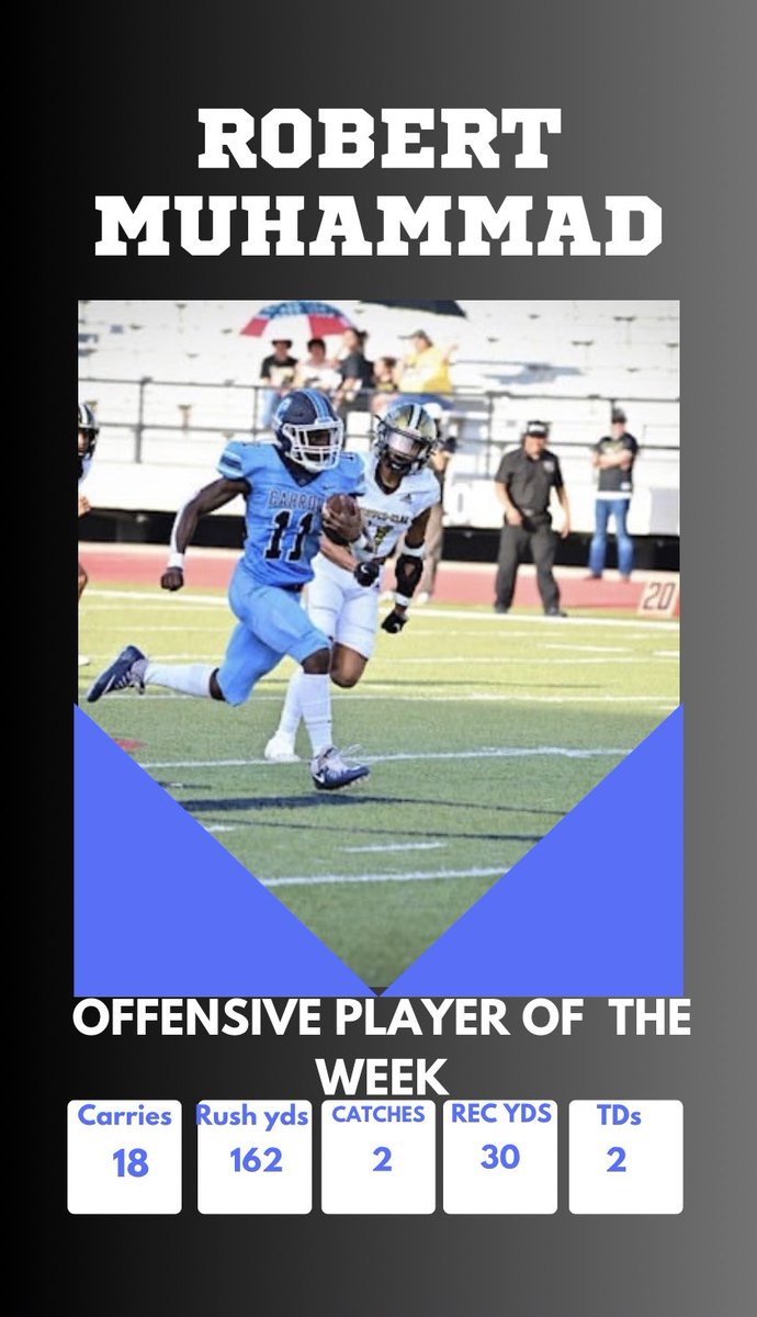 Carroll Football 🐅 tweet media