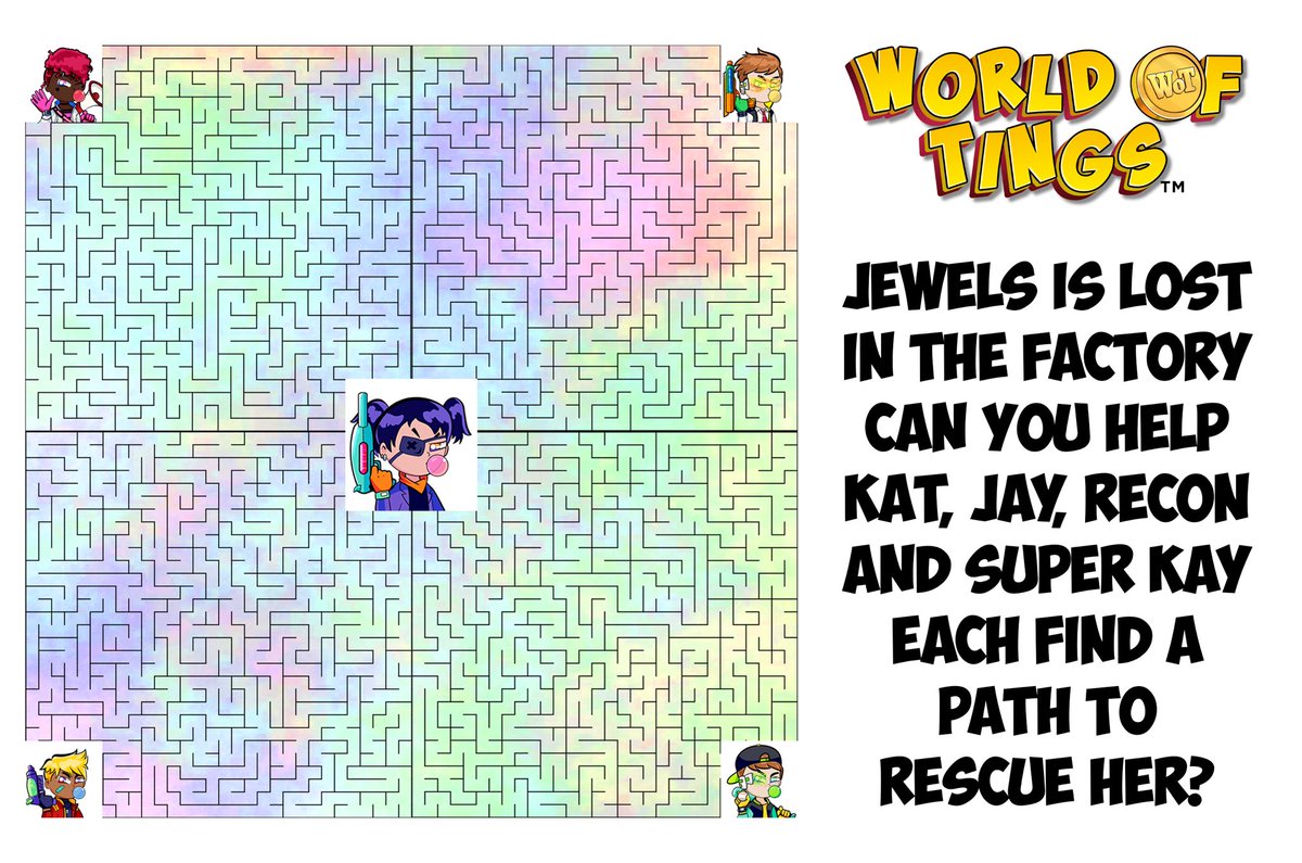 Hey WoT community. We are working on some stuff. So we thought we give you all some stuff to try out or with your kids. Let’s see what you all come up with. Enjoy c/o @frekkles1973 #worldoftings #puzzletings