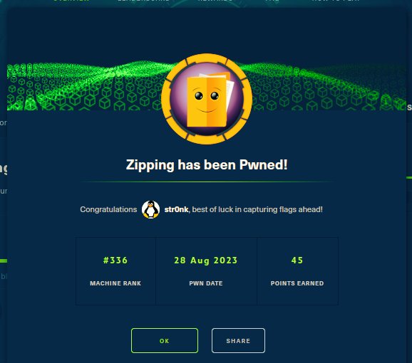 GLAsk1d's tweet photo. What a fun machine! Initial access was harder than root ;p but I ended up learning a new technique, who would've thought playing with file archives was that fun lol. #hacking #pentesting #CTF #hackthebox #zipping https://t.co/kI69zu9MkD