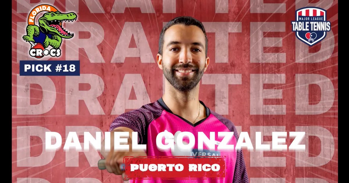 Drafteado por los Florida Crocs, en la MLTT 🙏🏽💙 
Seguimos trabajando! 
#universalTeam