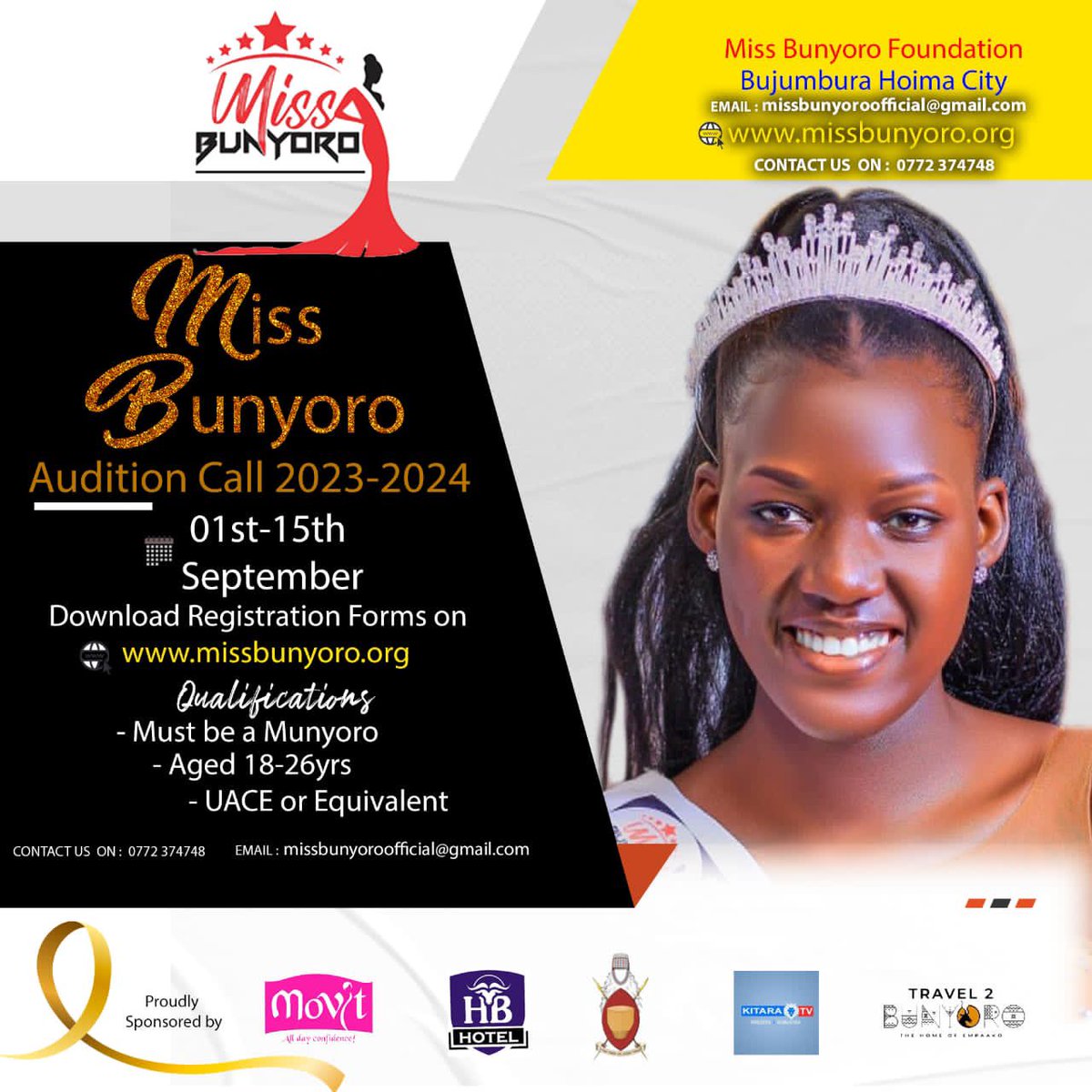 Miss Bunyoro Official tweet media