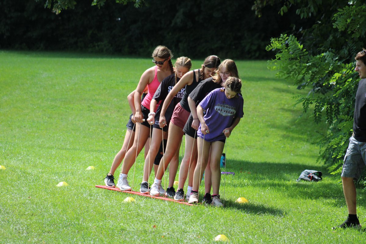 Words can’t describe how amazing this weekend was. These four photos can’t describe the team bonding that happened, or the memories that were made. Thank you Camp Schodack for a weekend we will ALWAYS remember! Here’s to a great season! <a href="/KathleenSkeals/">Kathleen Skeals</a> <a href="/ShakerBlueBison/">ShakerAthletics</a>