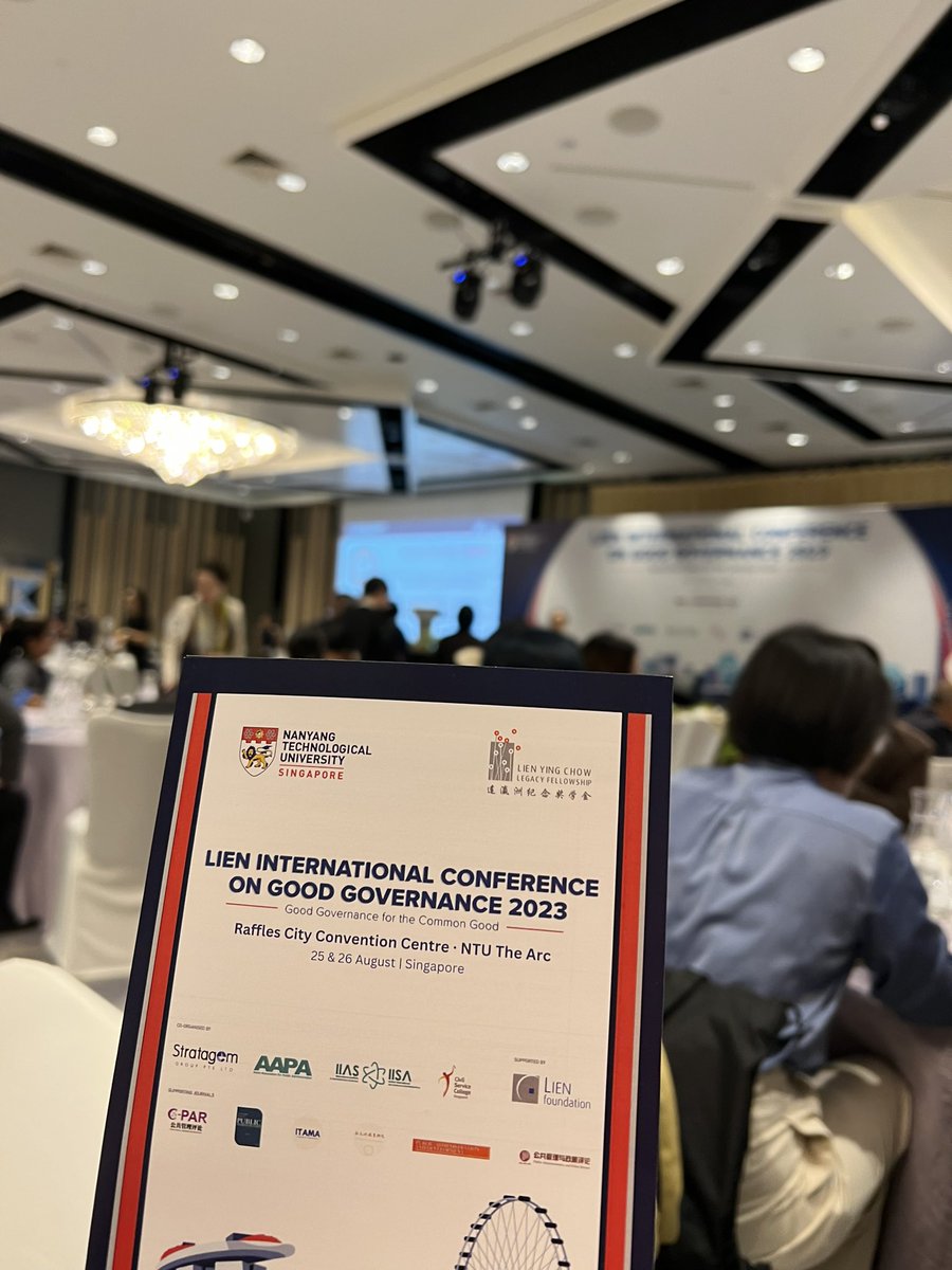 abountho's tweet photo. Thrilled to share my #LienConference2023 experience! Immensely thankful for the chance to present our research (@MrJurgenWillems, @DinhofKatharina) aligning with Minister @joteo_ylm call for inclusive policy making. Presenting in my new home, S’pore, made it even more special. 🇸🇬 https://t.co/6EFFfQEypz