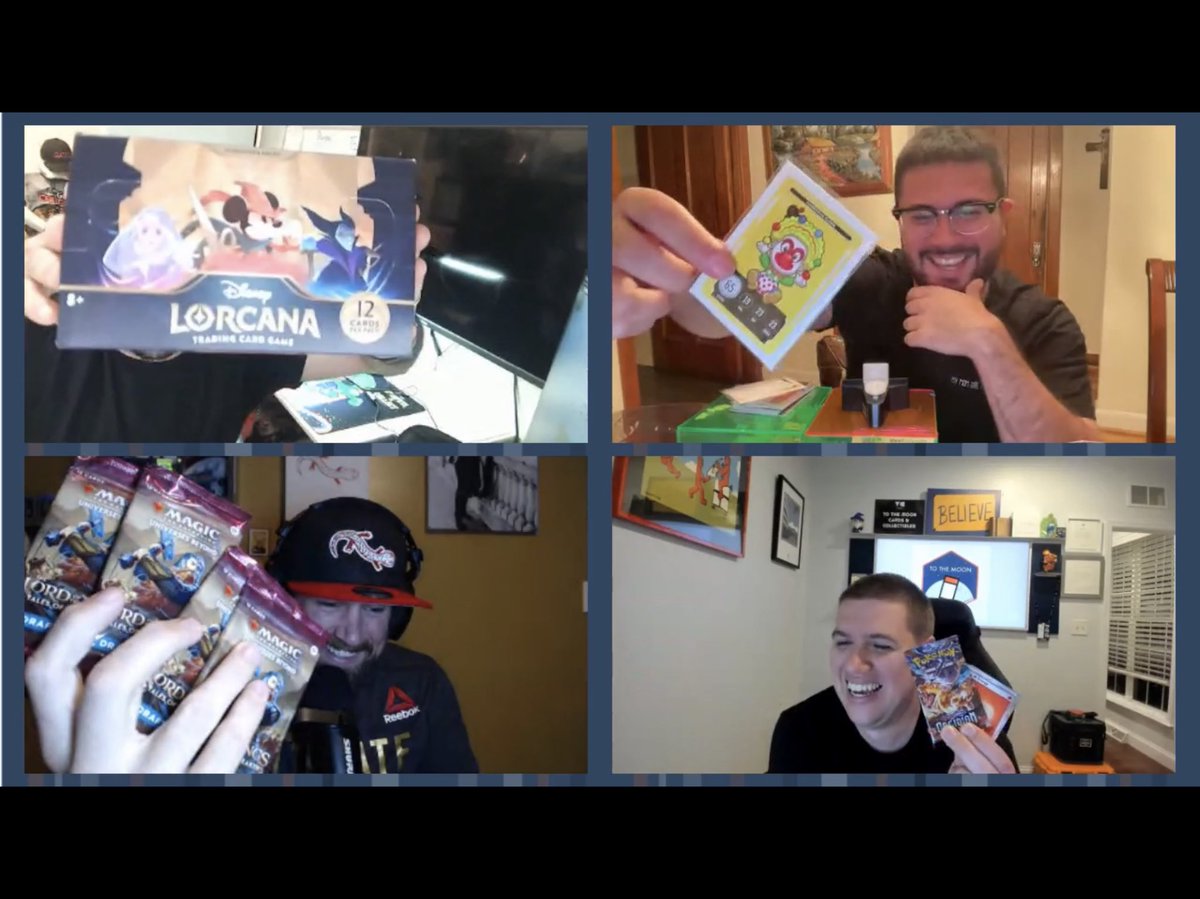 Things are HAPPENING at TGerCollectorCorner‼️‼️😲😲😲😁😁😁

You’re looking at FOUR different heavy-hitting TCG IPs in this screen grab. 🤯🤯🤯