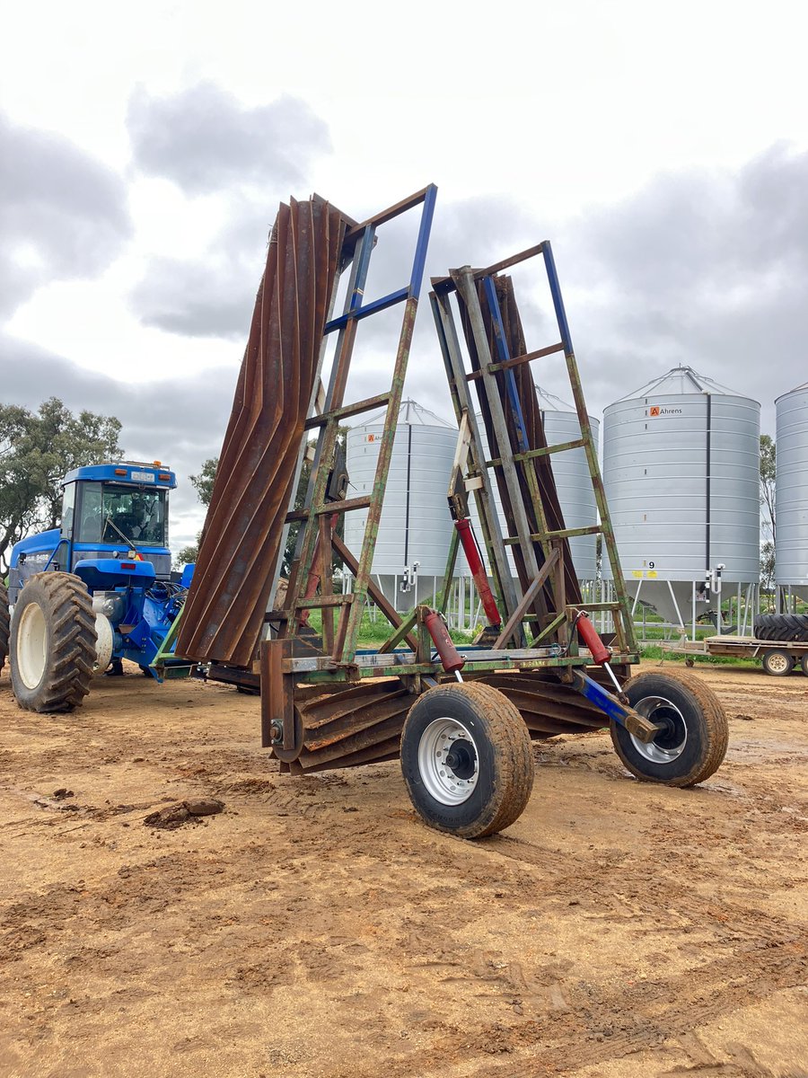 As a non chemical, non tillage weed controll measure, I’m hoping the crimp roller will be a handy tool to have in the arsenal. 
We built ours pretty cheap with the help of some pre fab’d rollers from <a href="/AgritradingAU/">Agritrading</a>