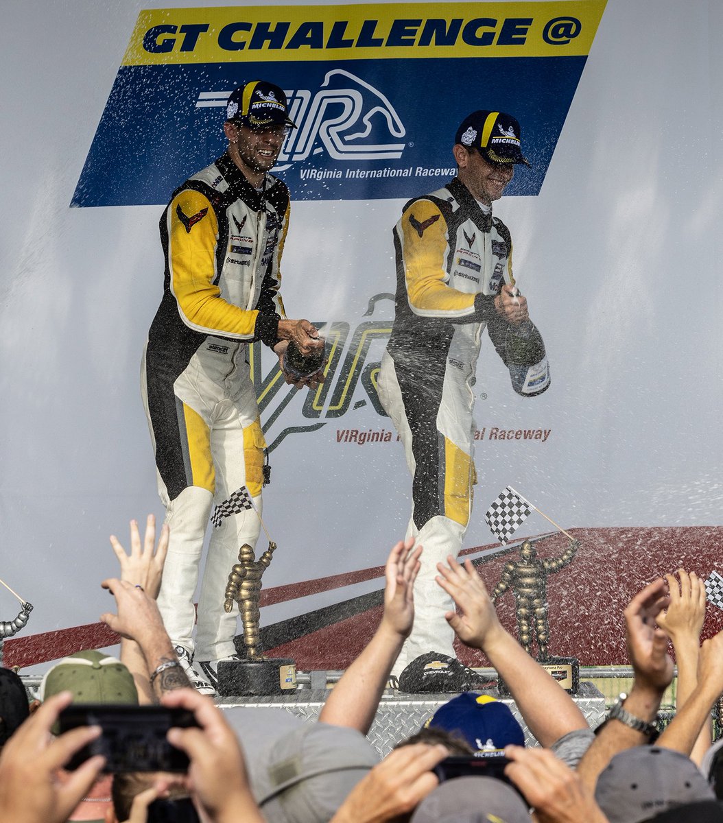 AntonioGarcia_3's tweet photo. π Winners π
Muy contento con el resultado! Tremendo trabajo una vez mΓ‘s de @CorvetteRacing y @jordan10taylor
What a great race, giving all we had since lap one, keeping the pressure, and no mistakes.
Impressive race by #CorvetteCrew and Swiss-Watch-Taylor π¨ππΊπΈπ https://t.co/HKSpwsOHCB