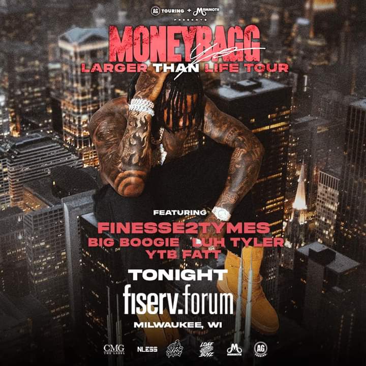 MISTAMARCUS's tweet photo. Back for Load Out!!! Who comin to see Moneybagg Yo tonight?? #StagehandLife #FiservForum #FiveYearsAtFiservForum #LargerThanLifeTour https://t.co/wr8ILPJgMQ