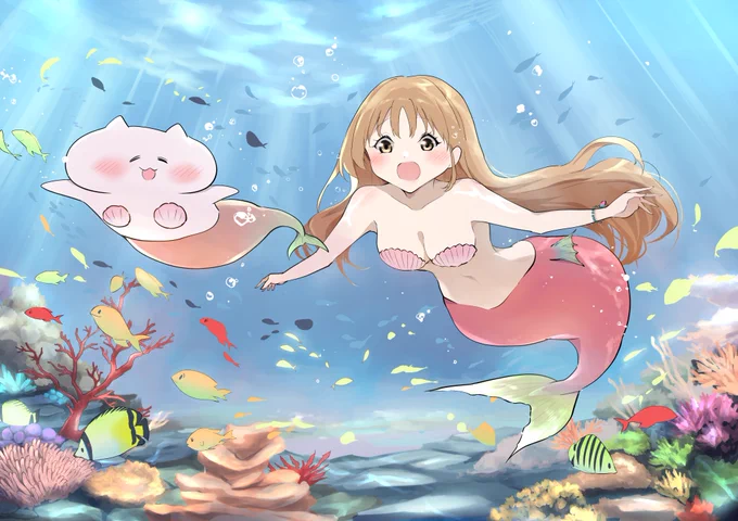 『FISH SONG』   クレアさんの夏休み#描いたよクレアさん 